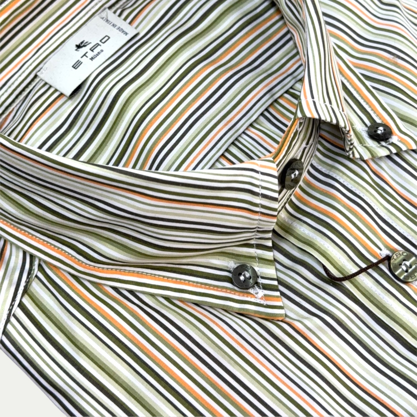 ETRO CHEMISE HOMME EN COTON MOTIF RAYURES