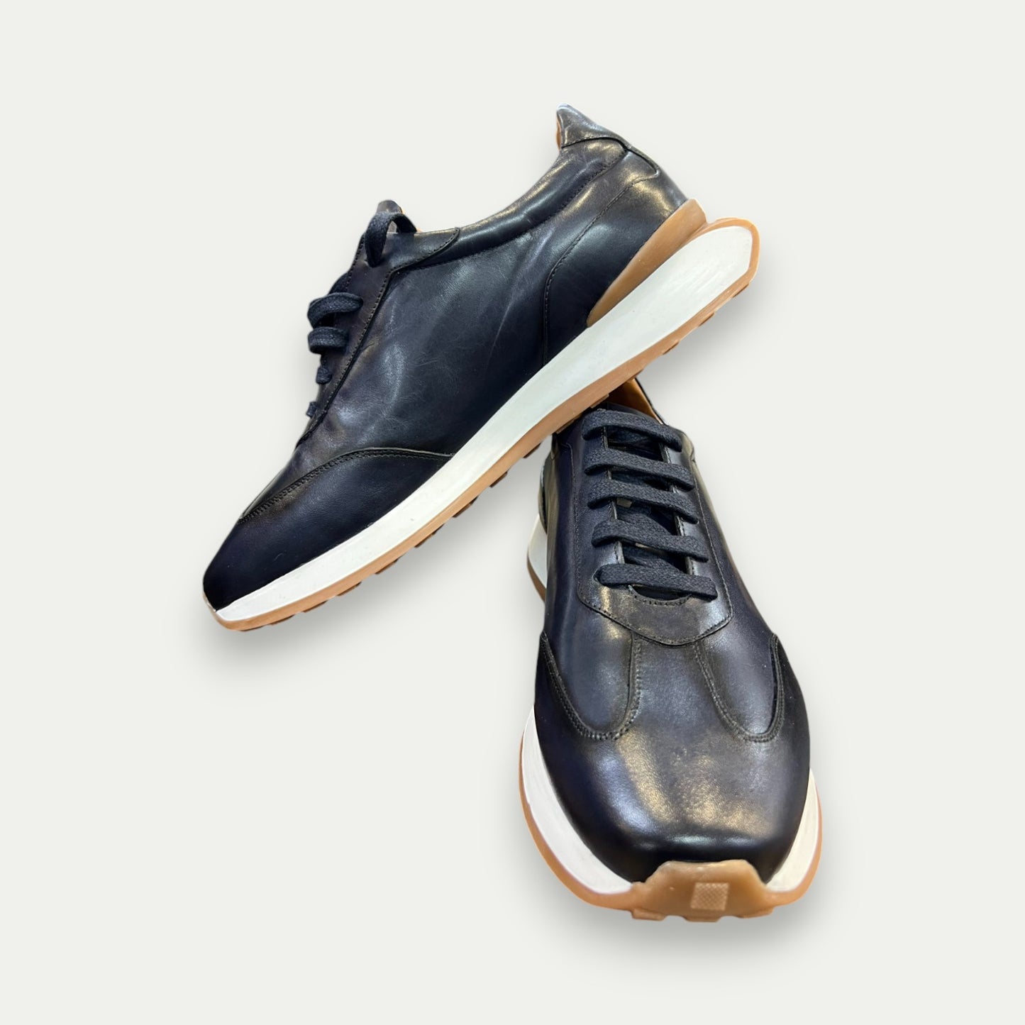 CITY BASKETS NAPPA BLUES HOMME LACETS SEMELLES BICOLORE