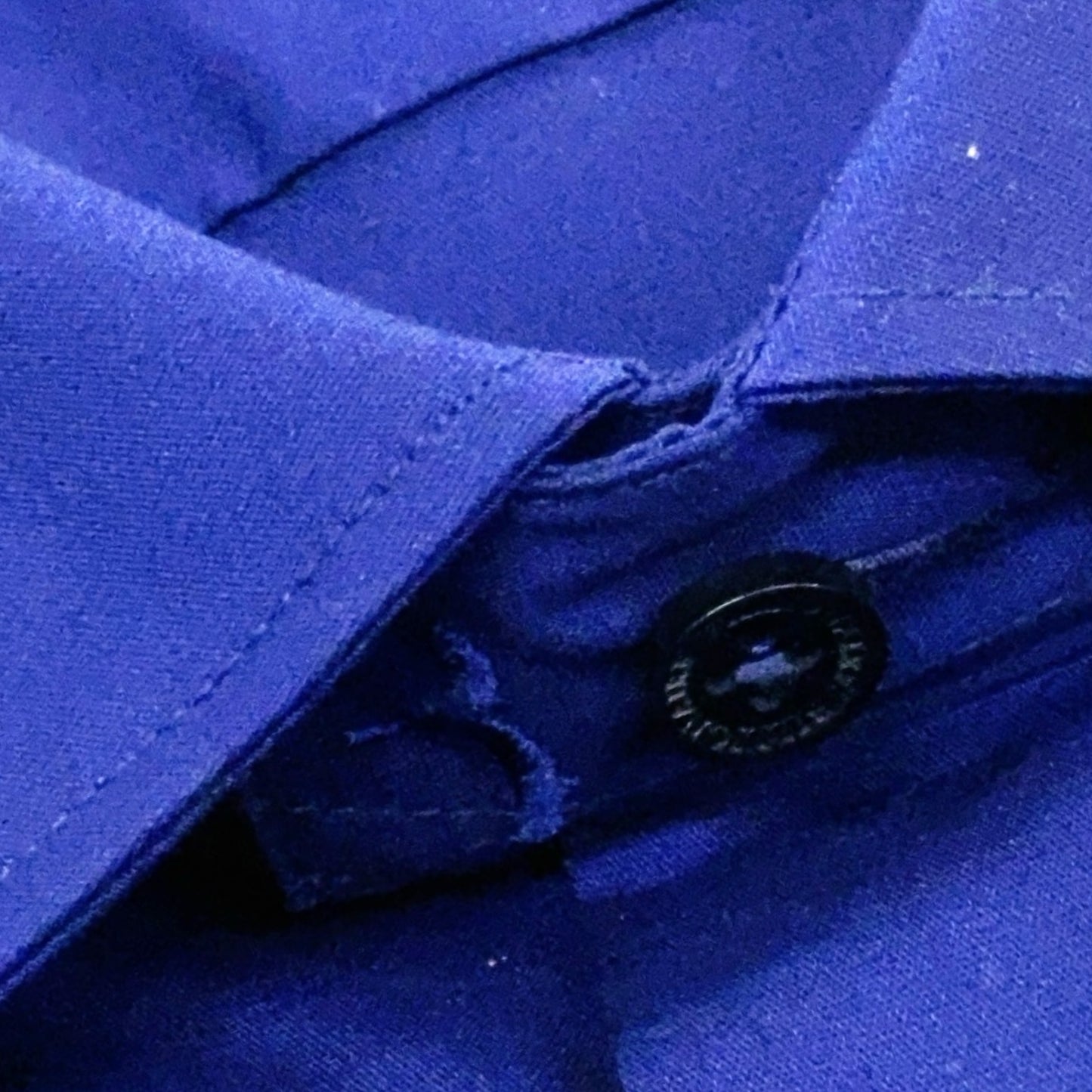 BILLIONAIRE CHEMISE HOMME EN COTON STRETCH BLEU LOGO TON SUR TON