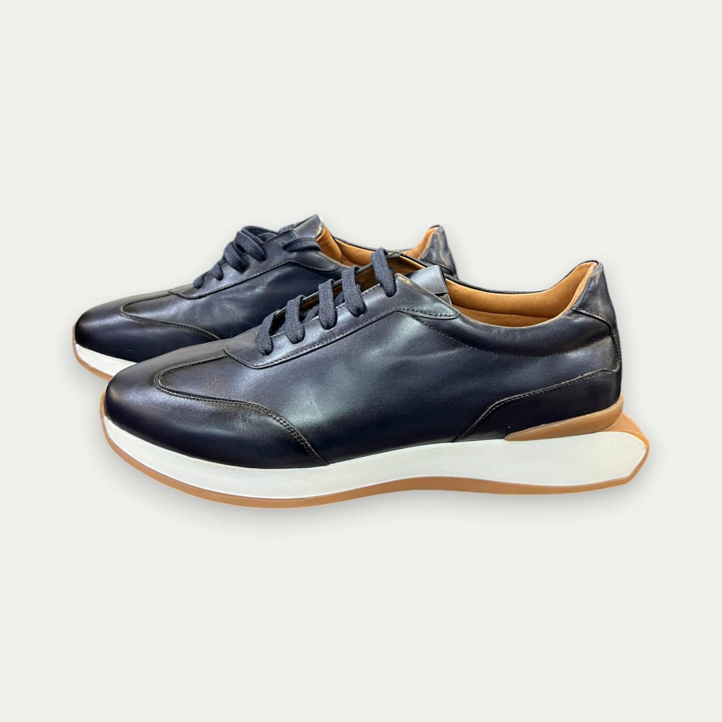 CITY BASKETS NAPPA BLUES HOMME LACETS SEMELLES BICOLORE